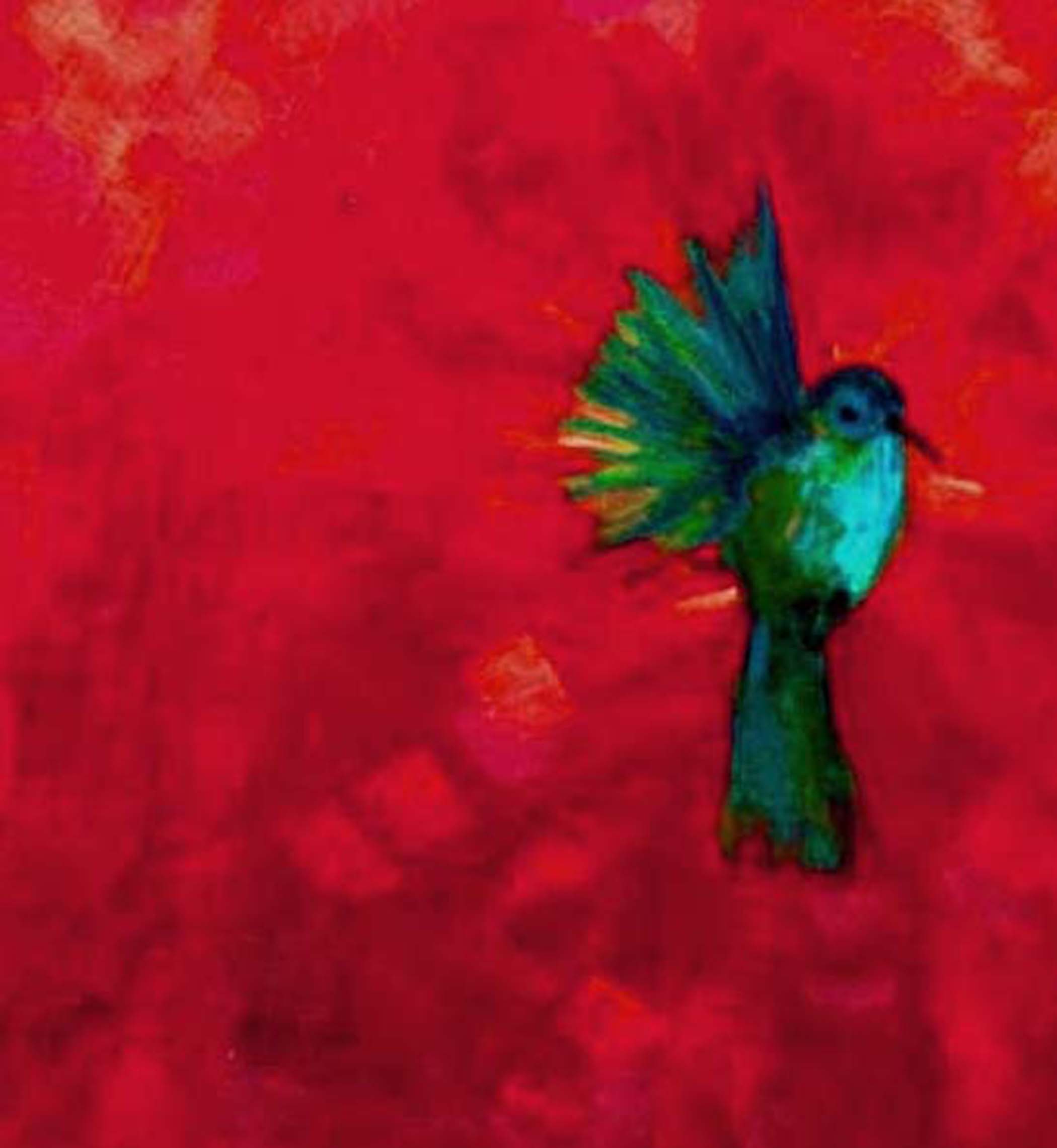 Graceful Hummingbird Paintings Divine Animal Art 