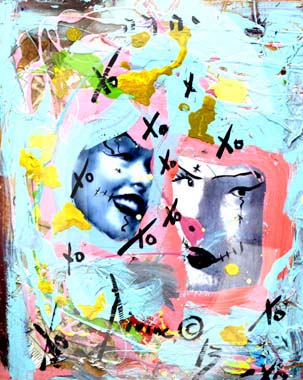 street-urban-art-original-paintings-for-sale-graffiti-tattoo-day-of-the-dead-makeup-grace-divine-skull-religious-parody-
