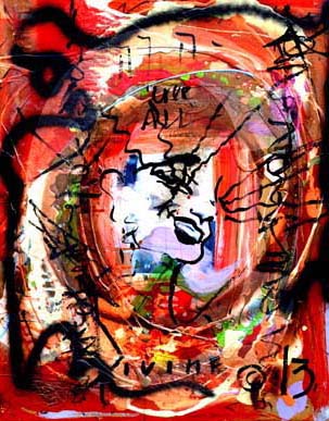 street-urban-art-original-paintings-for-sale-graffiti-tattoo-day-of-the-dead-makeup-grace-divine-skull-religious-parody-