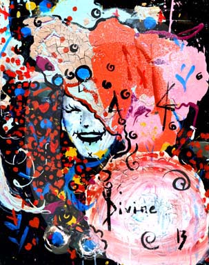 street-urban-art-original-paintings-for-sale-graffiti-tattoo-day-of-the-dead-makeup-grace-divine-skull-religious-parody-