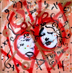 street-urban-art-original-paintings-for-sale-graffiti-tattoo-day-of-the-dead-makeup-grace-divine-skull-religious-parody-