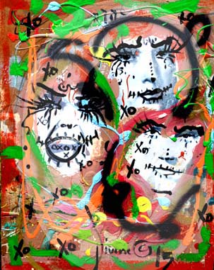 street-urban-art-original-paintings-for-sale-graffiti-tattoo-day-of-the-dead-makeup-grace-divine-skull-religious-parody-