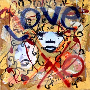 street-urban-art-original-paintings-for-sale-graffiti-tattoo-day-of-the-dead-makeup-grace-divine-skull-religious-parody-