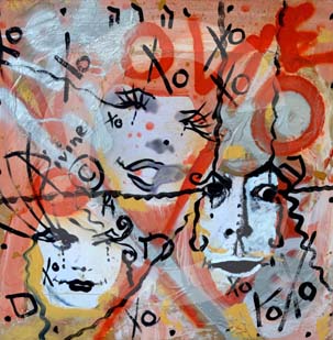 street-urban-art-original-paintings-for-sale-graffiti-tattoo-day-of-the-dead-makeup-grace-divine-skull-religious-parody-