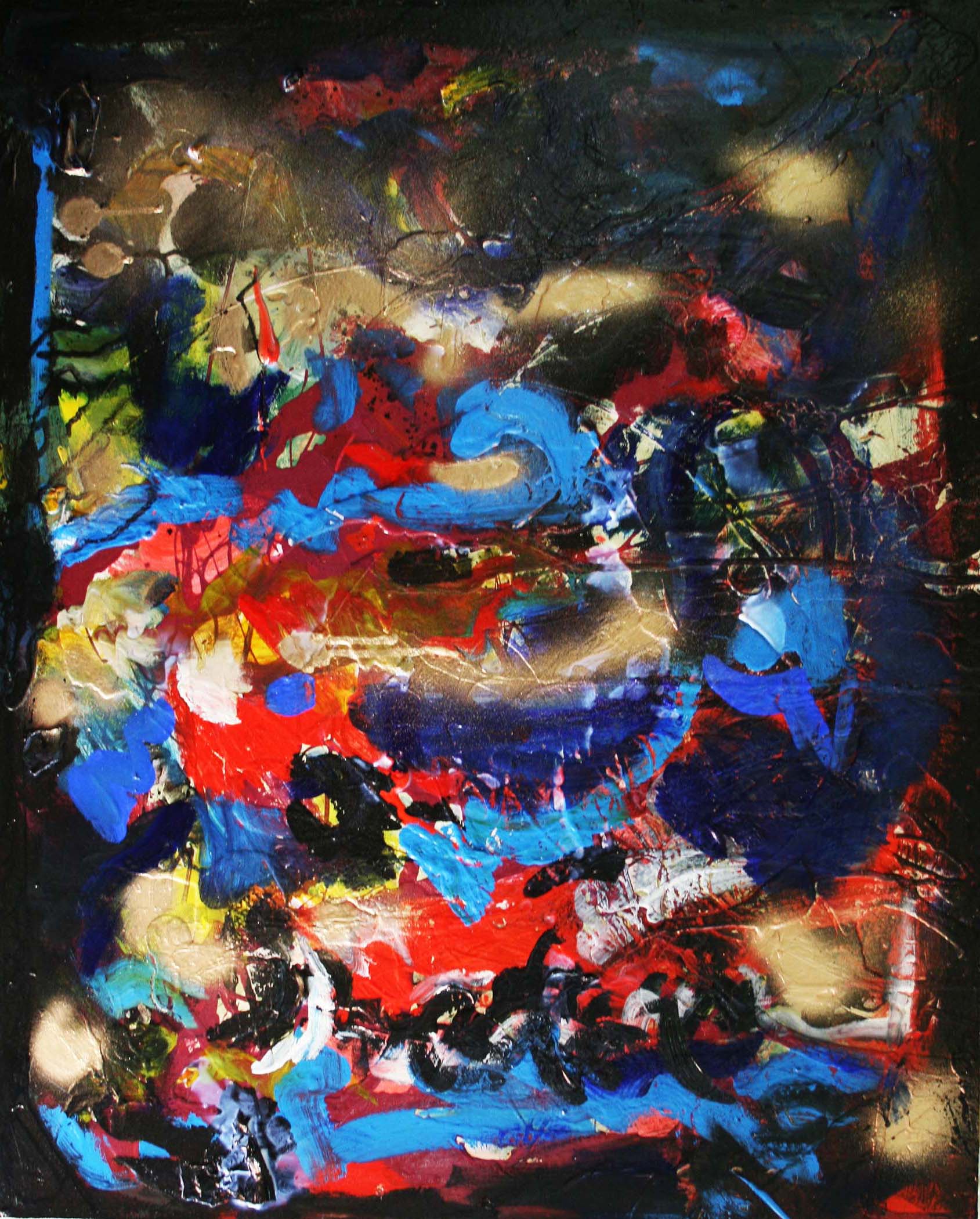 abstract expressionism, willem de kooning,jackson pollock, franz kline, lee krasner, blue, other hans hoffman,