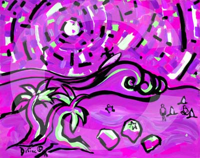 seascape,surfer art,surfing painting,surf board art,surf board paint,surfing,surf seascape,beach picture,beach painting,time ma