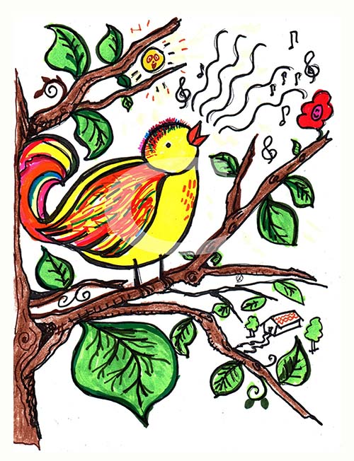 -rainbow-bird-sings-a-love-song-by-grace-divine