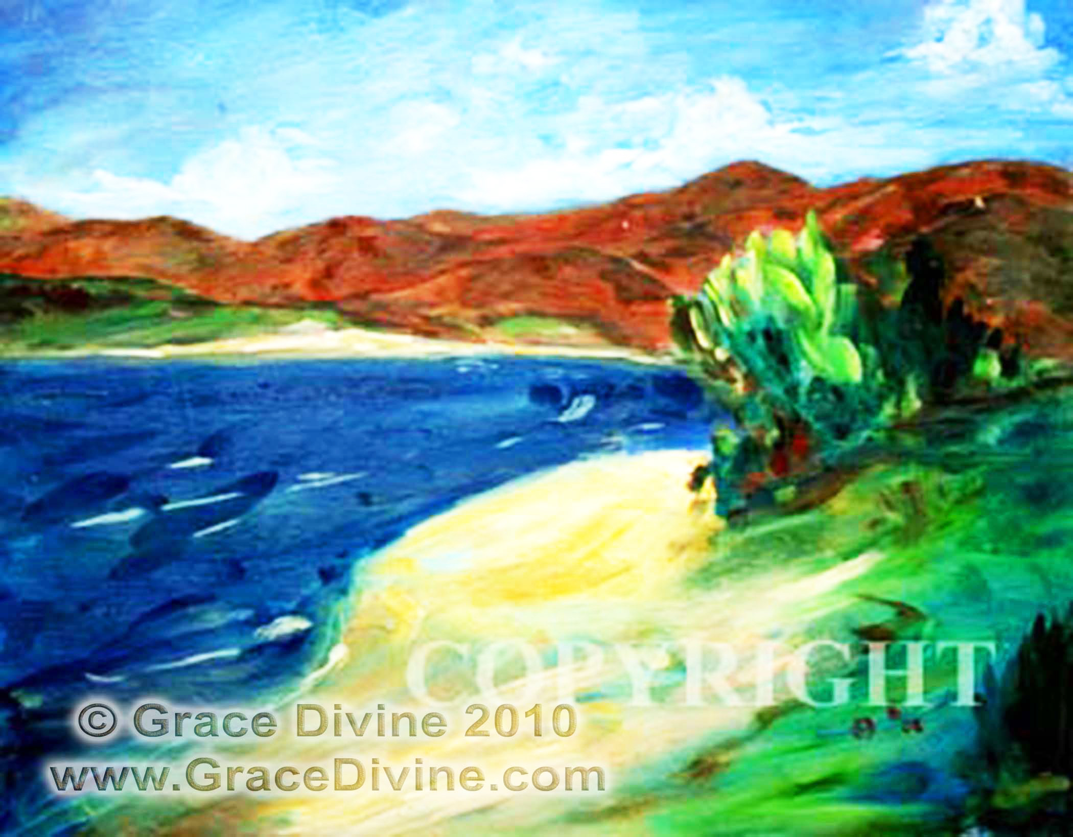 -seascape-art-beach-boat-sand-surf-painting-grace-divine-modern-abstract-surreal