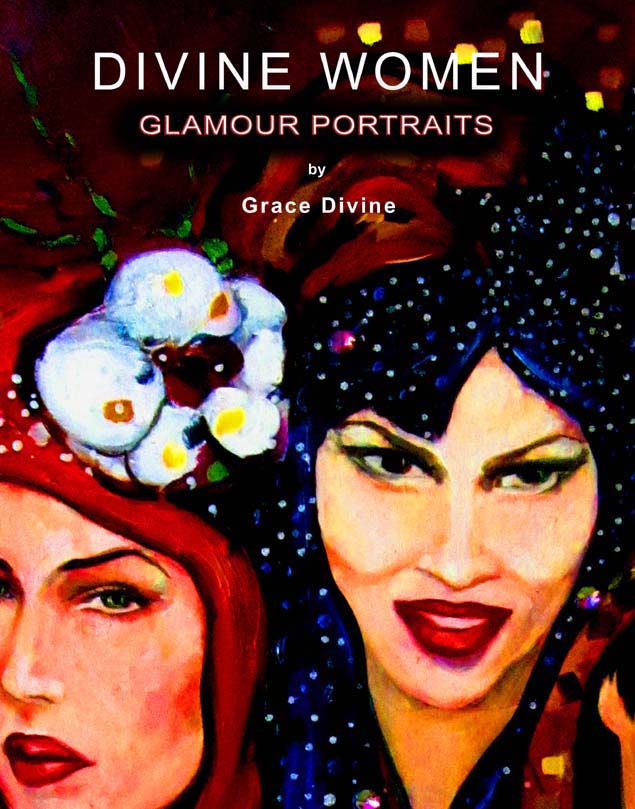 grace divine,portrait,surrealism,surrealistic artist,portraiture,commission work,collage portrait,fine art paintings,california
